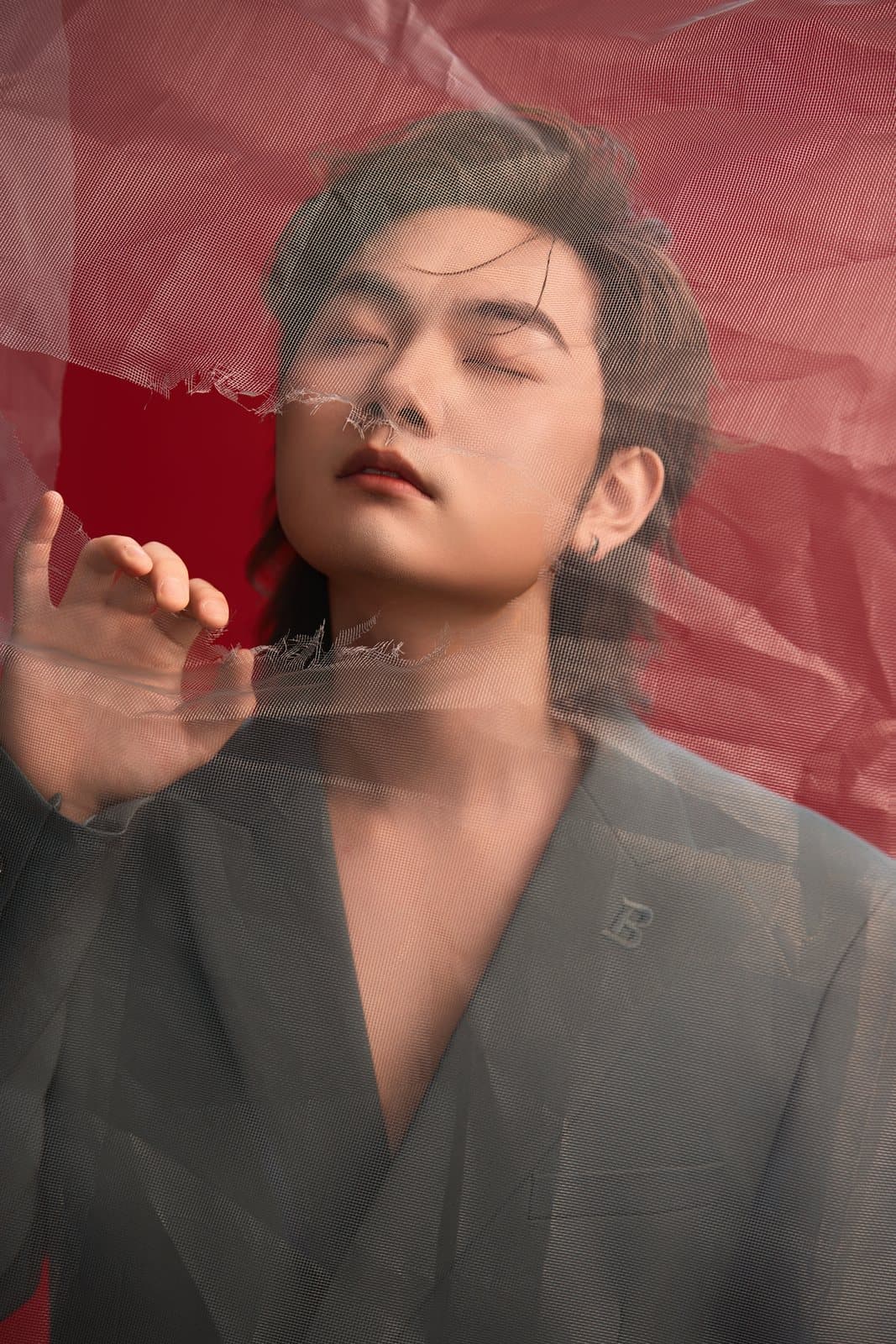 Studio portrait of countertenor Baian Chen