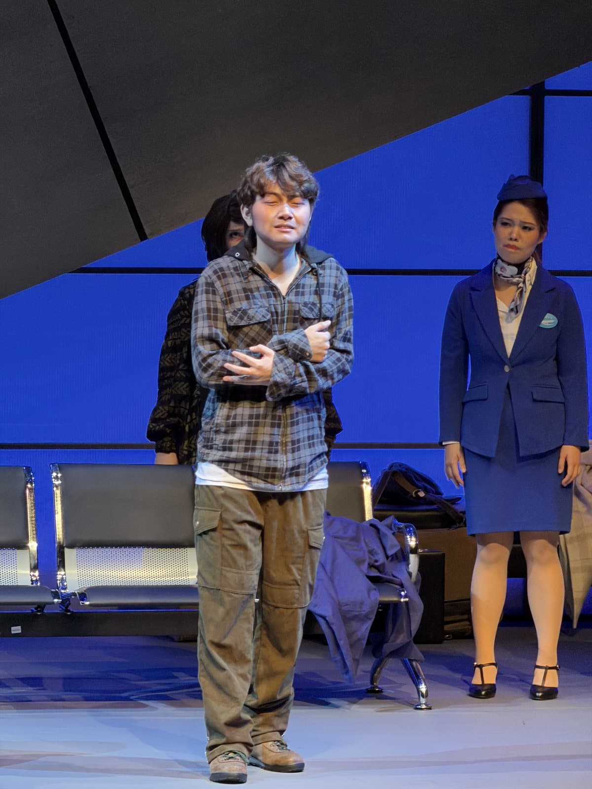 The Refugee with the Flight Attendant in Jonathan Dove's Flight