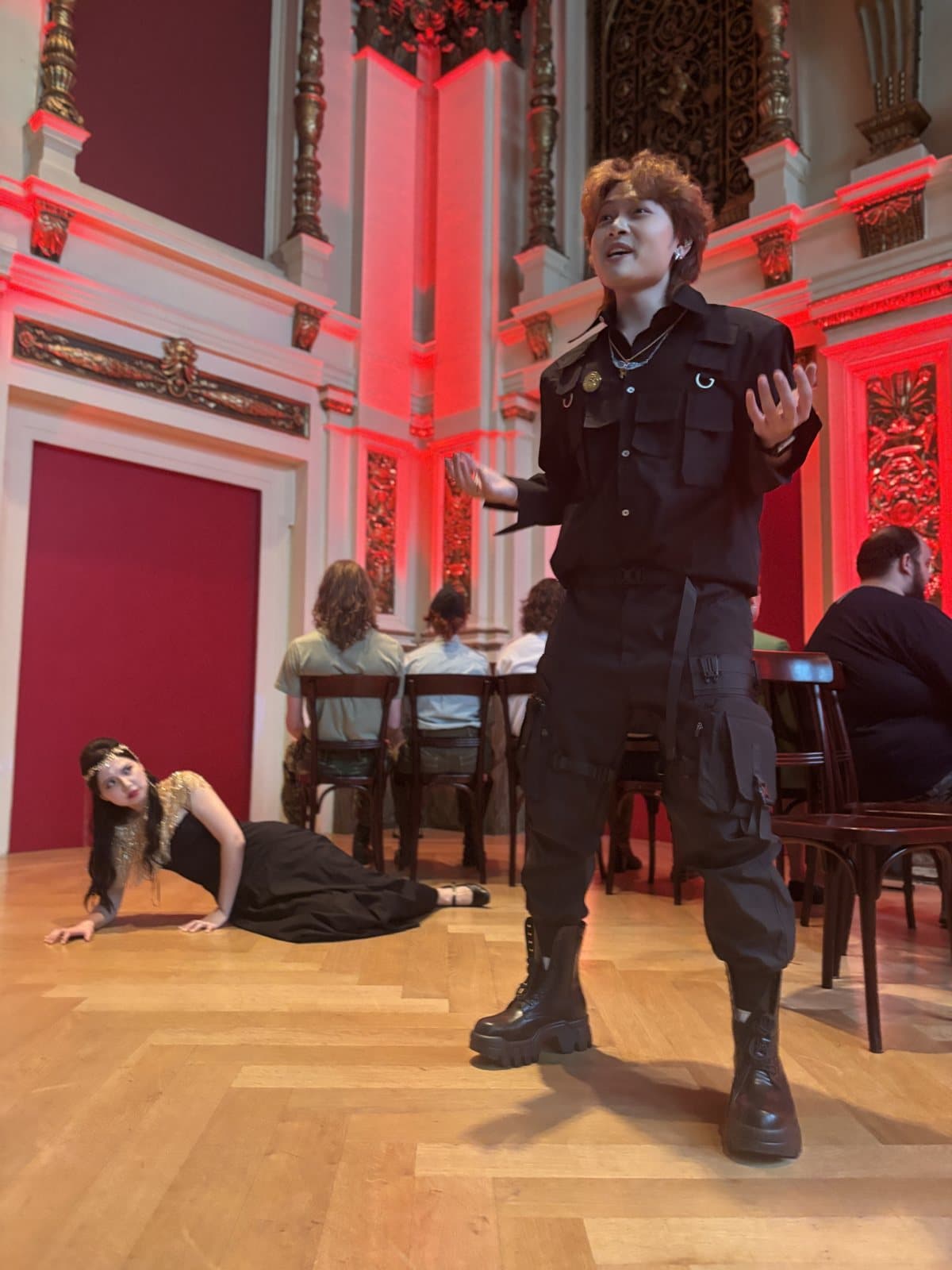 Tolomeo singing in Handel's Giulio Cesare in Egitto