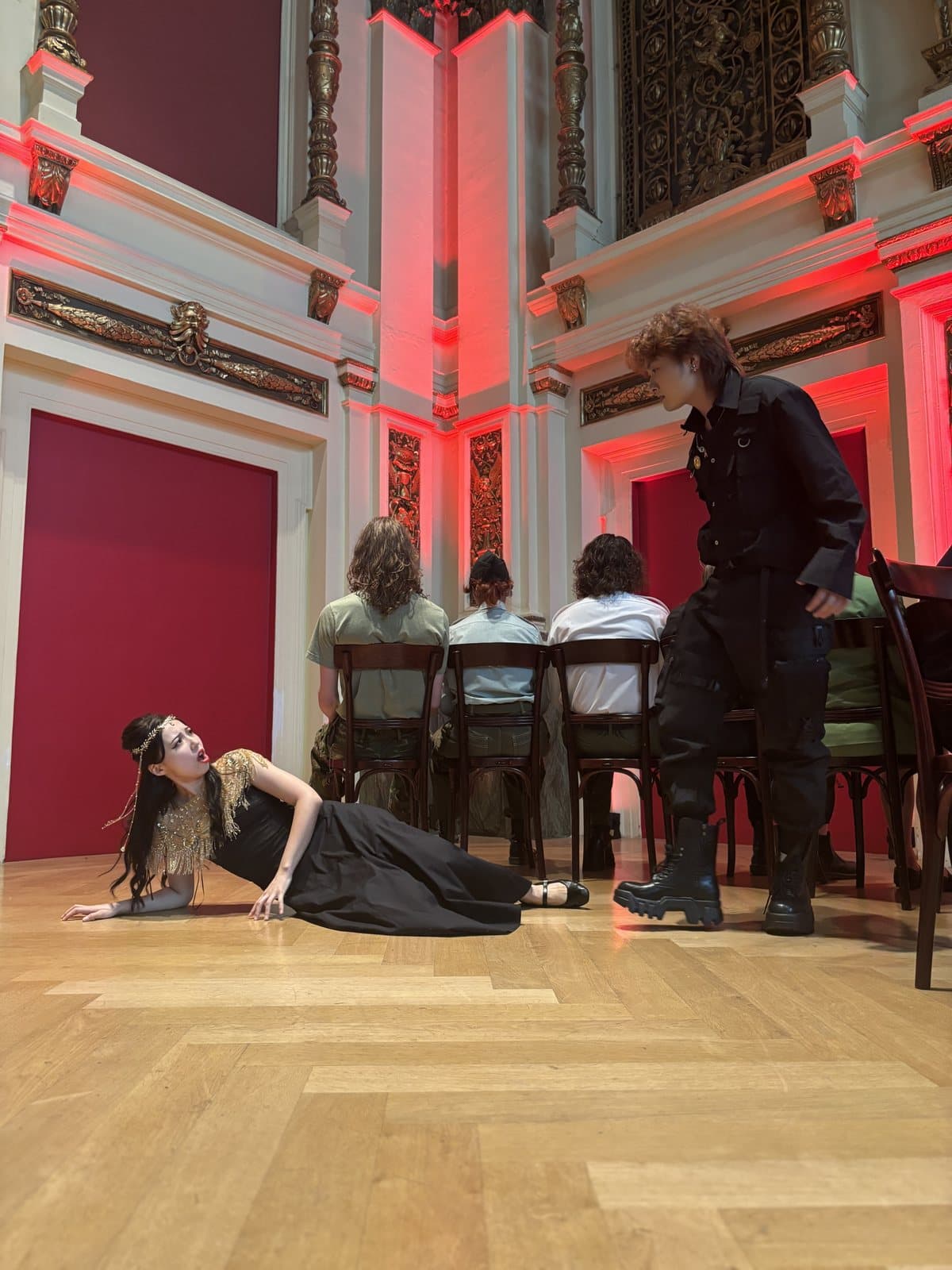 Scene from Handel's Giulio Cesare in Egitto in Vienna